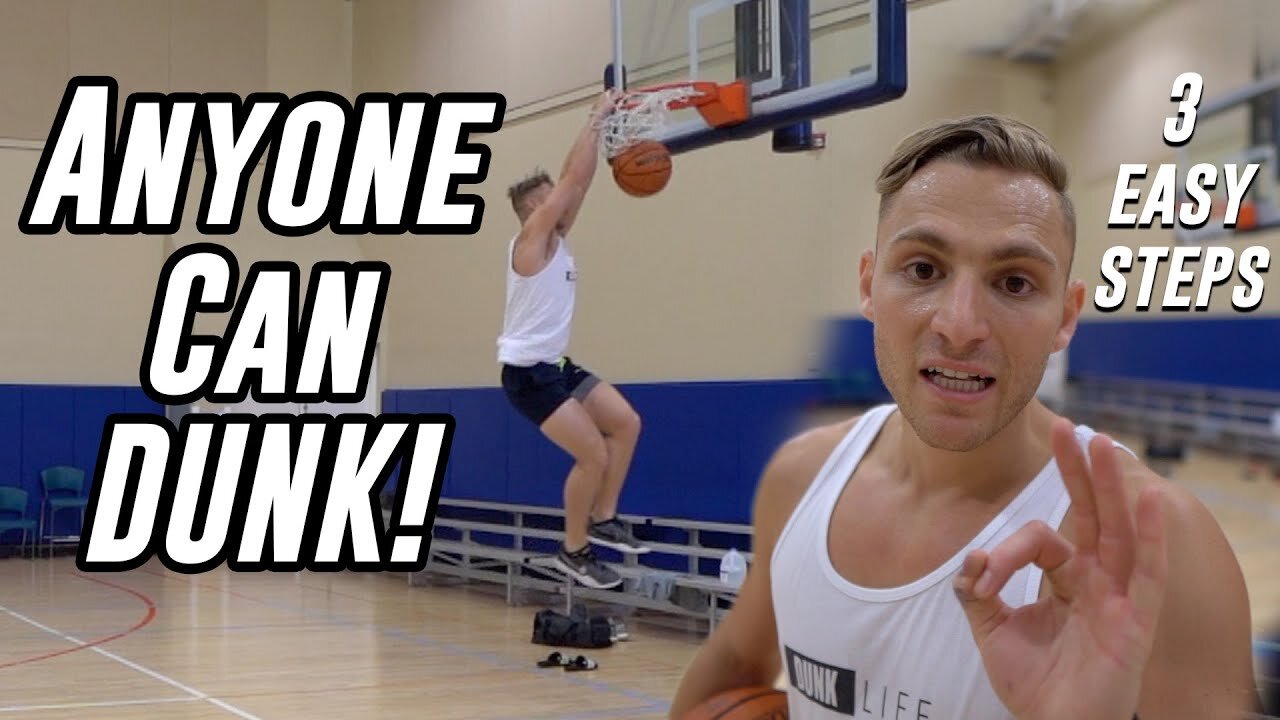 How to Increase Vertical Jump & DUNK! 3 Easy Steps | 5'10" Dunker