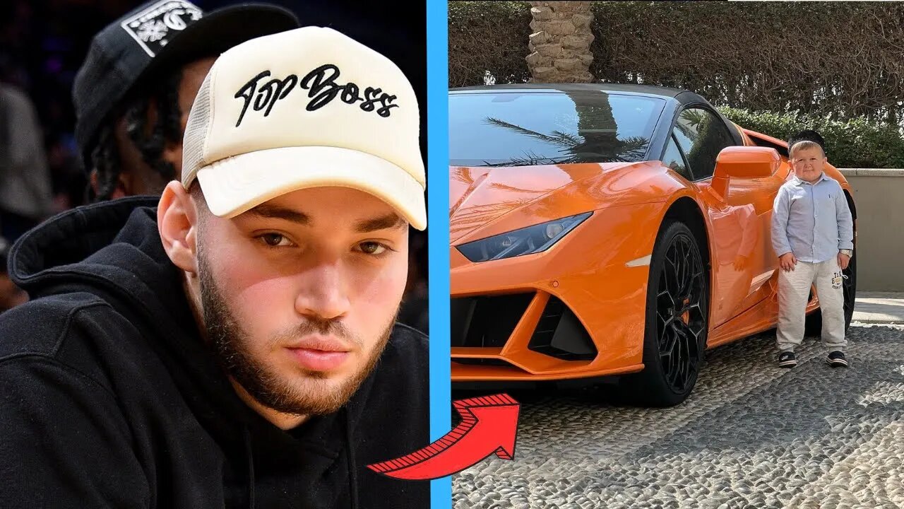 Adin Ross PRESSES Hasbulla AND Buys Him Lamborghini