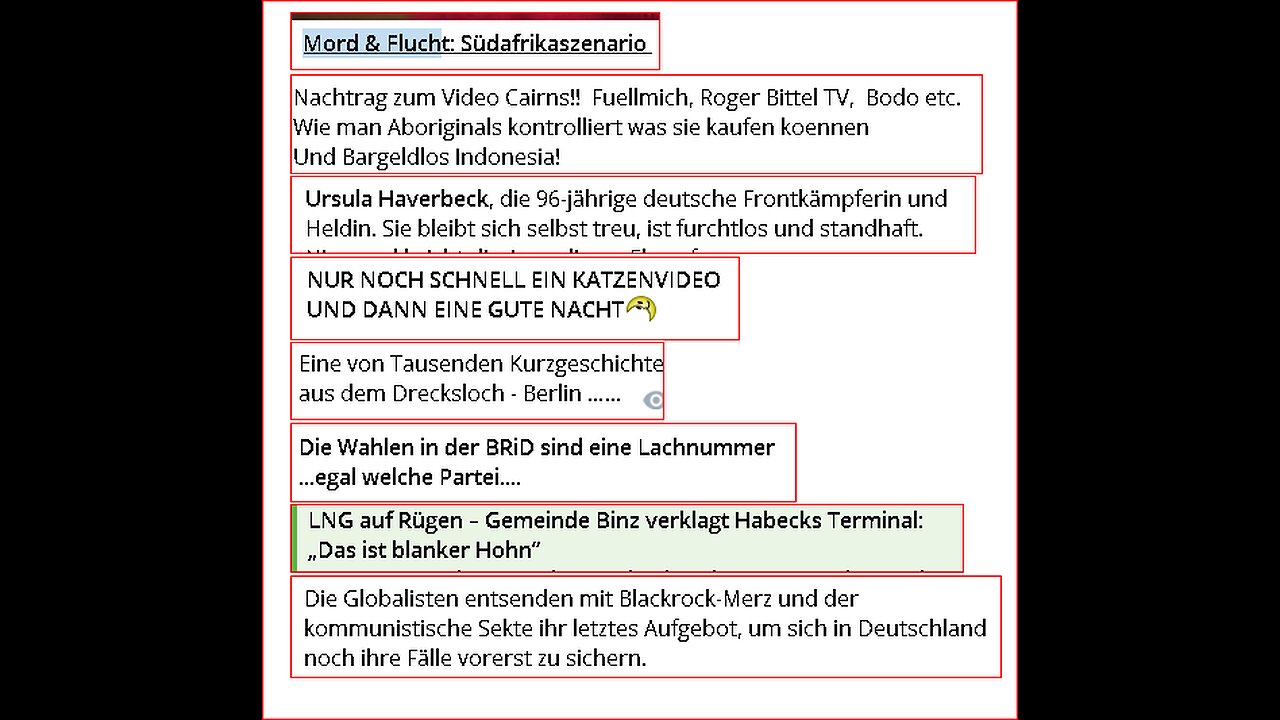 10.11.24 - eine Auswahl an Meldungen