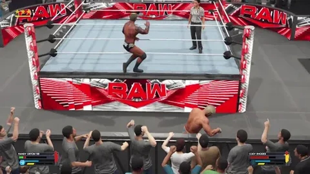 WWE 2K23: Randy Orton '09 Vs. Cody Rhodes (Legend Difficulty)