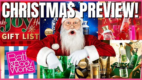 CHRISTMAS 2022 SNEAK PEAK | New Scents | Bath & Bodyworks | #bathandbodyworks #christmas #candles