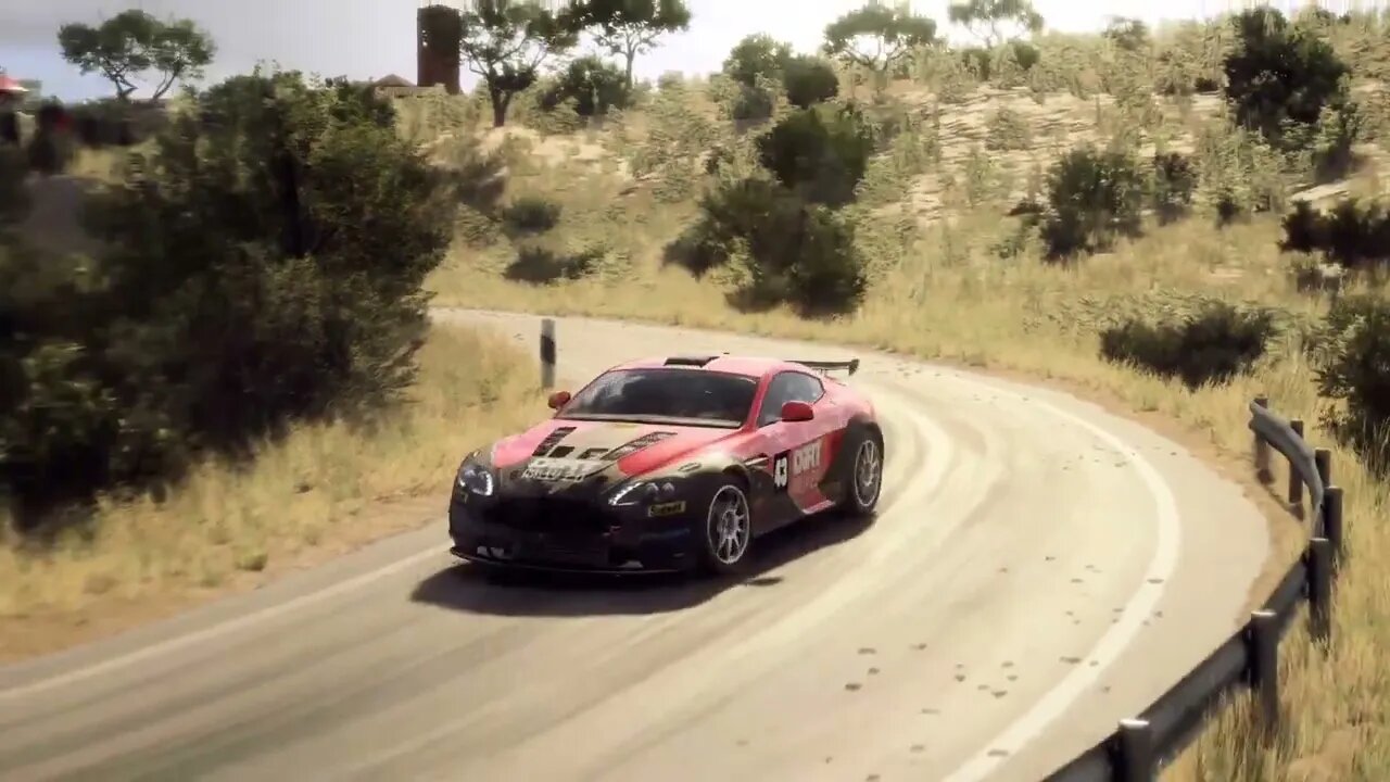 DiRT Rally 2 - Replay - Aston Martin V8 Vantage GT4 at Subida por carretera