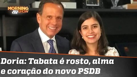 Fritada por Ciro Gomes, Tabata Amaral é bajulada pelo tucano João Doria