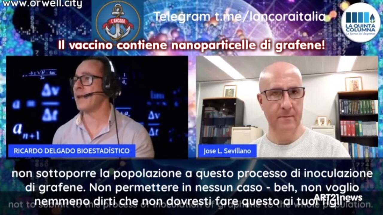 Il vaccino contiene nanoparticelle di grafene!