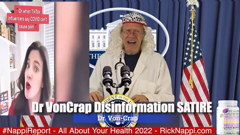 Dr VonCrap Disinformation SATIRE #NappiReport