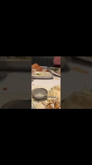 Couple gets their tab paid at Restaurant #shorts