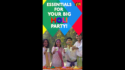 Spice up your holi party with these amazing ideas *