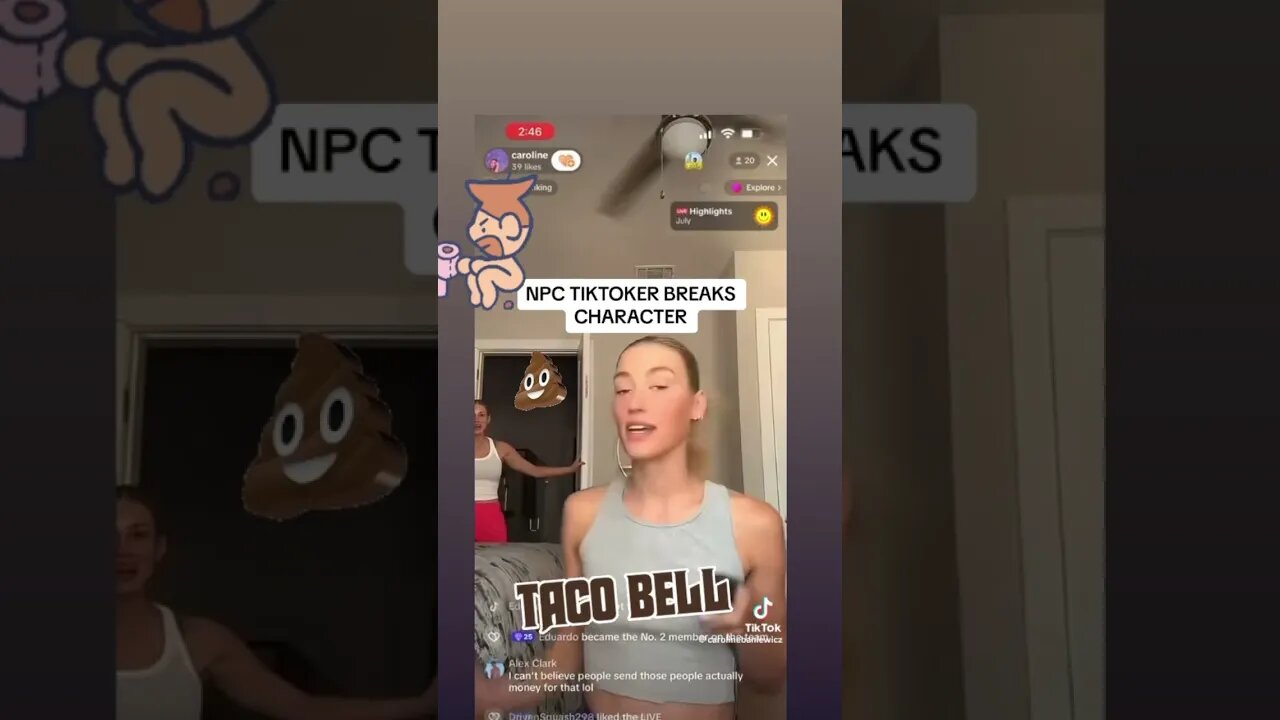 NPC Streamer has bathroom issues
