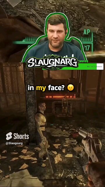 Dude threw dirt right in my face! #fallout #pitt #npc