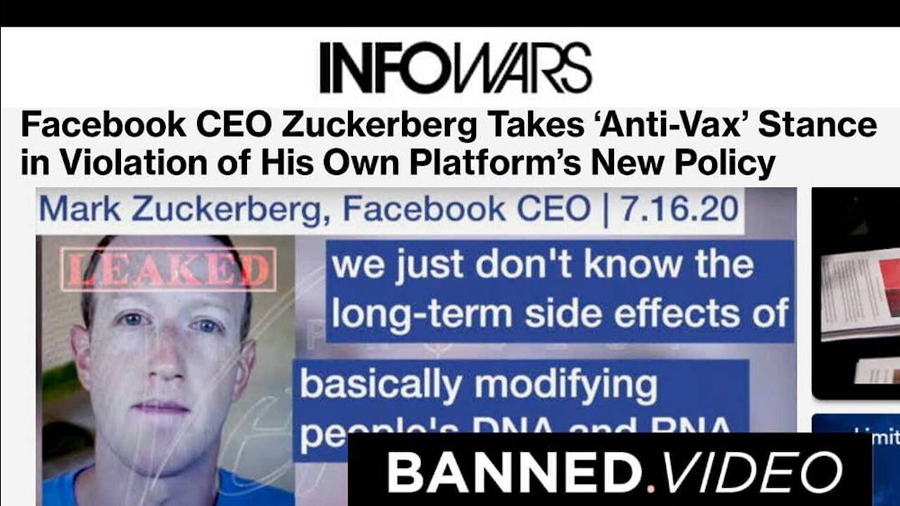 Bill Gates Becomes Head of G8 as Zuckerberg Admits Vaccine Dangers