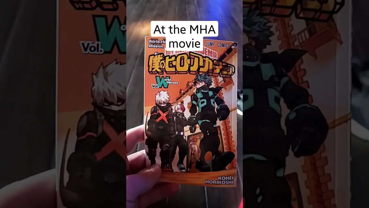 at the 3rd MHA movie.