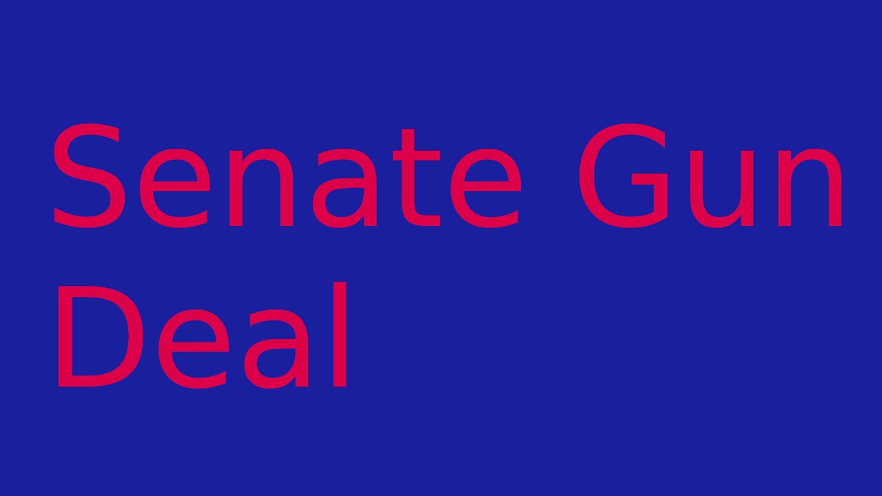 Senate Gun Deal – what does it do?