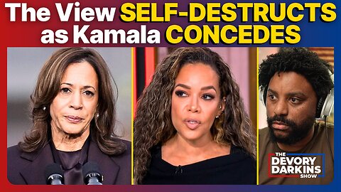 The View SELF-DESTRUCTS as Kamala CONCEDES Election