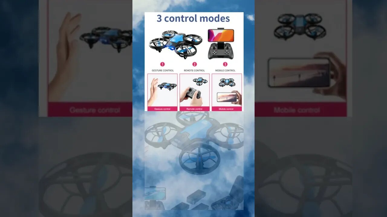 Mini Drone Camera WiFi