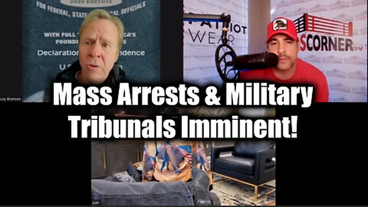 Juan O Savin with Loy Brunson- Mass Arrests & Military Tribunals Imminent!