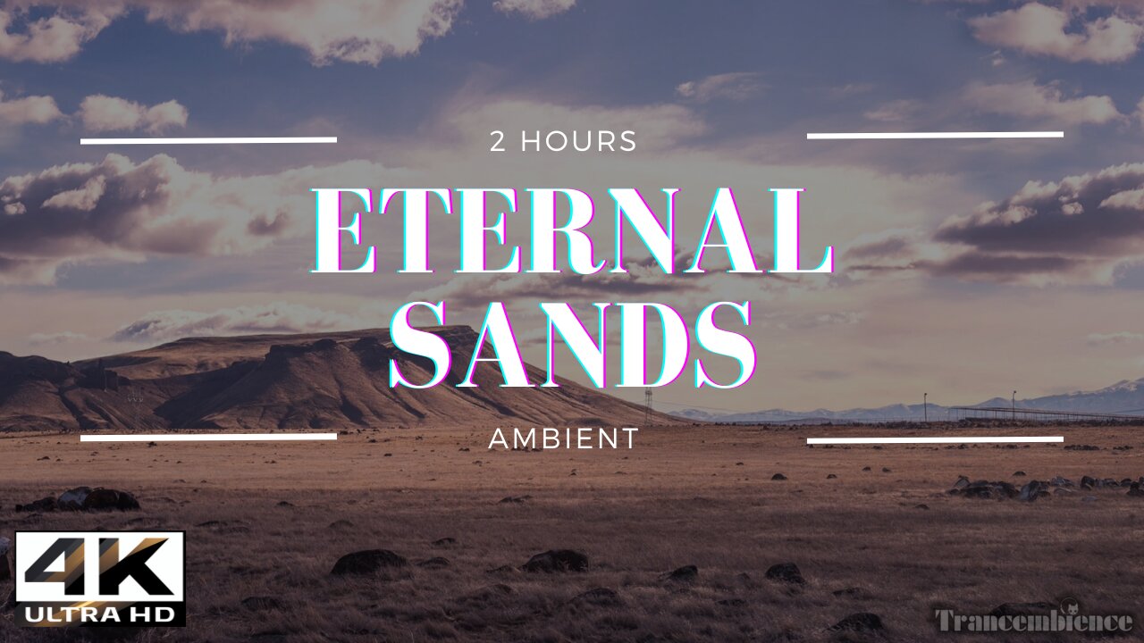 Eternal Sand Fields | Relaxing Windy Desert Ambience