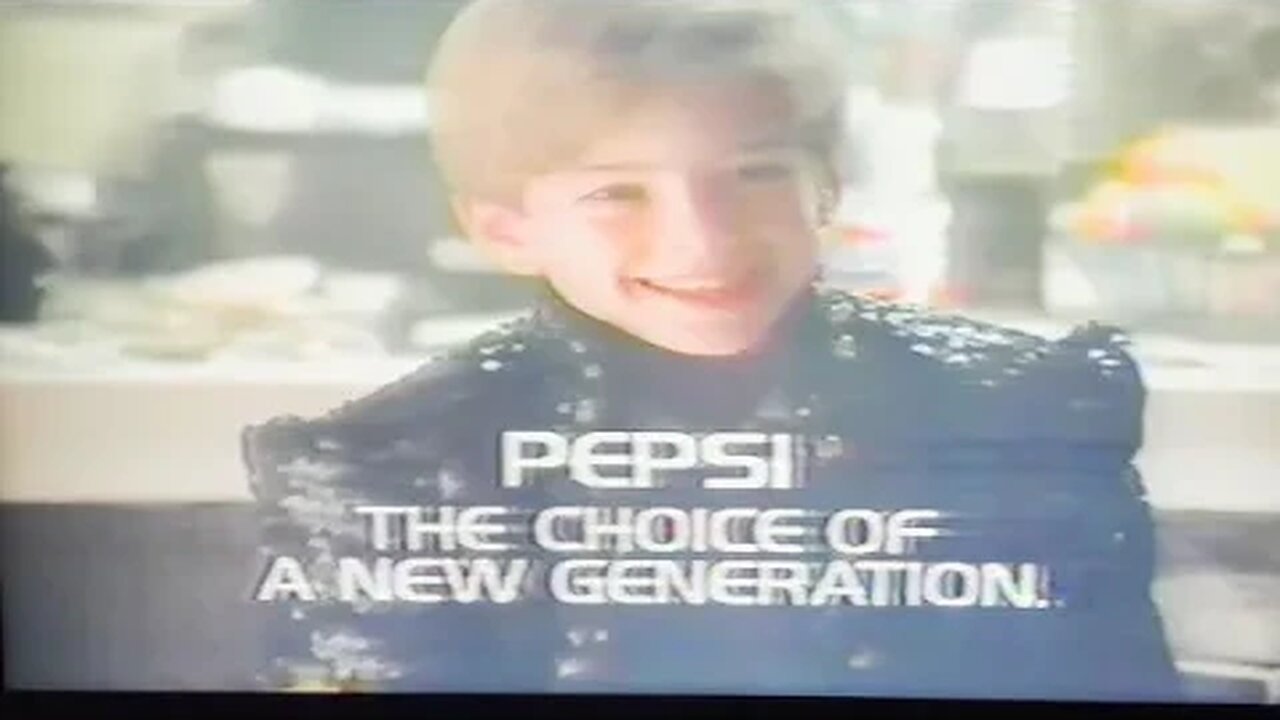 1987 Michael Jackson Pepsi Commercial from the Bay Area BAD promo theme