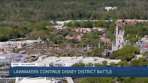 Lawmakers continue Disney district battle
