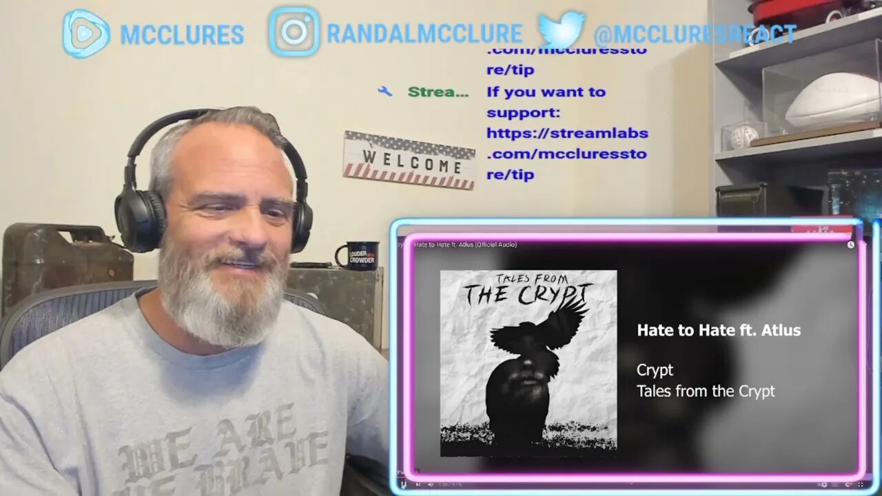 Crypt Hate To Hate Ft Atlus Reaction