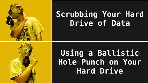 Secure Data Destruction, The Fun Way, In 9mm