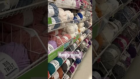 Tell me your favorite aisle at the craft store!