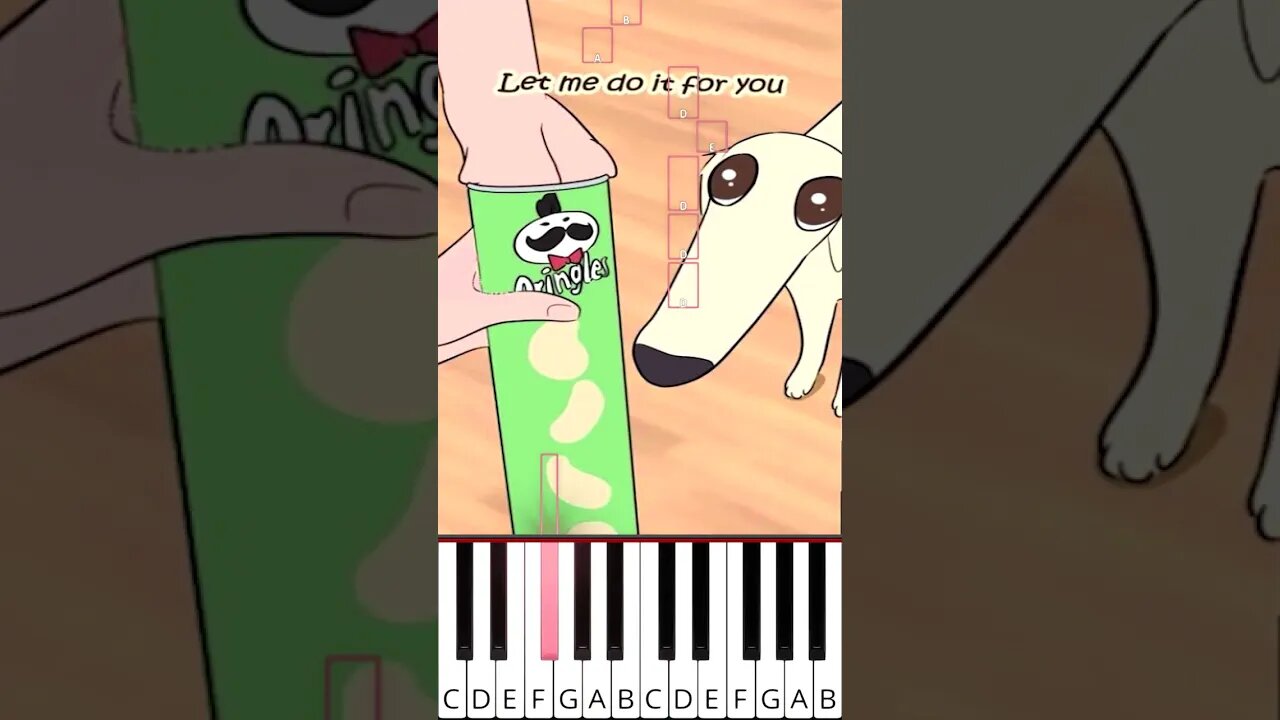 Let me do it for you... Kermit (Borzoi Dog Meme) - Octave Piano Tutorial