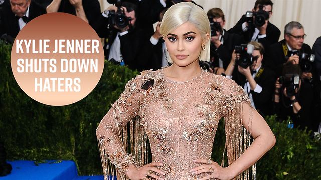 Kylie Jenner doesn't let 'mom-shaming' drag her down