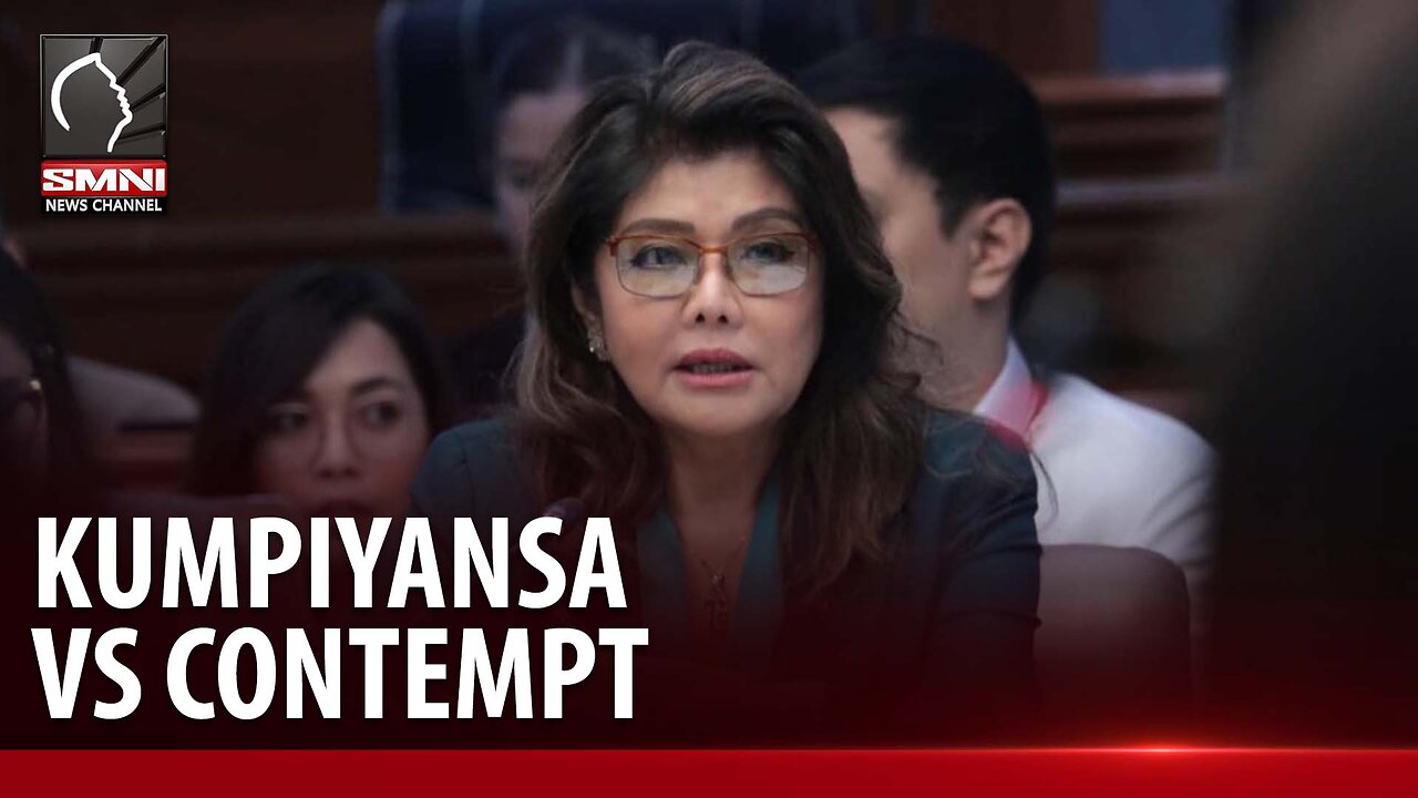 Sen. Imee, kumpiyansang makukuha ang 8 votes vs contempt order para kay Pastor Apollo