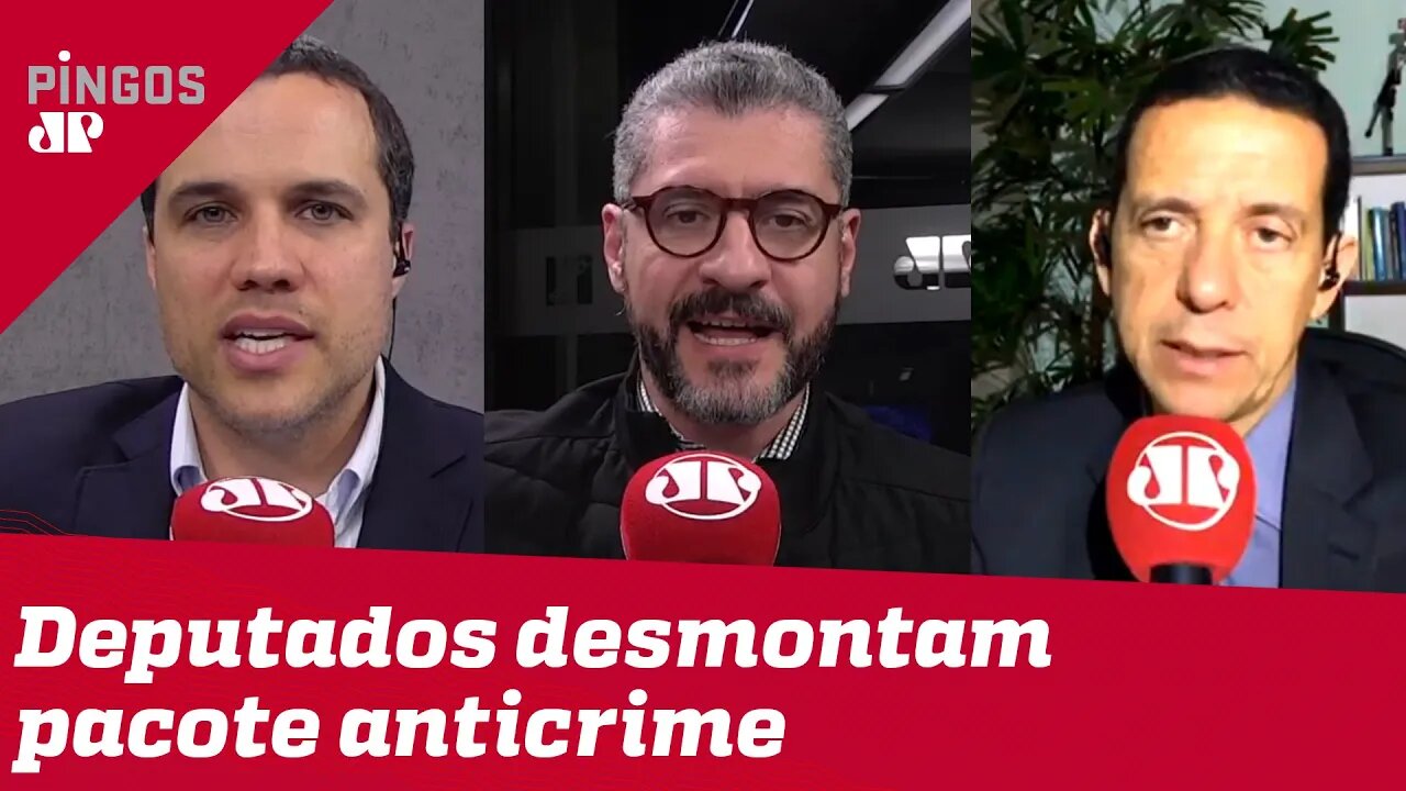 Deputados desmontam pacote anticrime de Moro