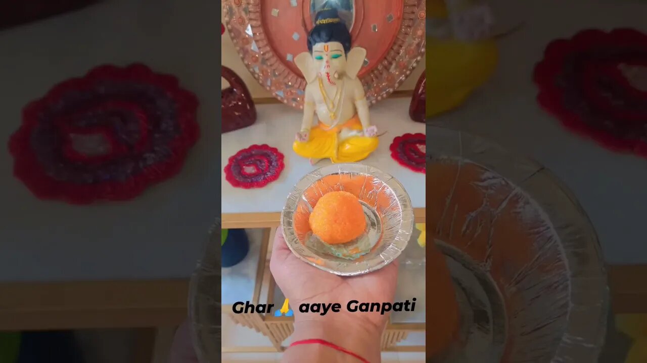 Ganpati Bappa Morya ❤️ #shorts #ganpatibappamorya #ganeshchaturthi