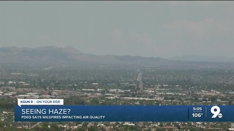 Westridge Fire in Tortolita Mountains now 480 acres