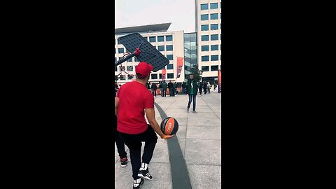 football in public ? who is the best?⚽⚽🏀🏀
