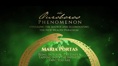 Maria Portas - Being In Your GOD State & Tapping Into The Infinite That YOU Are