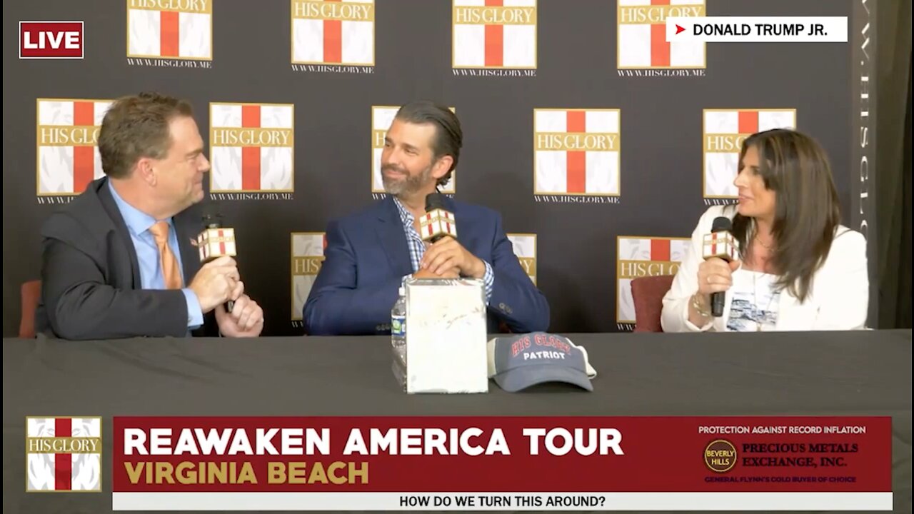 Donald Trump Jr. | His Glory | ReAwaken America Tour Virginia Beach