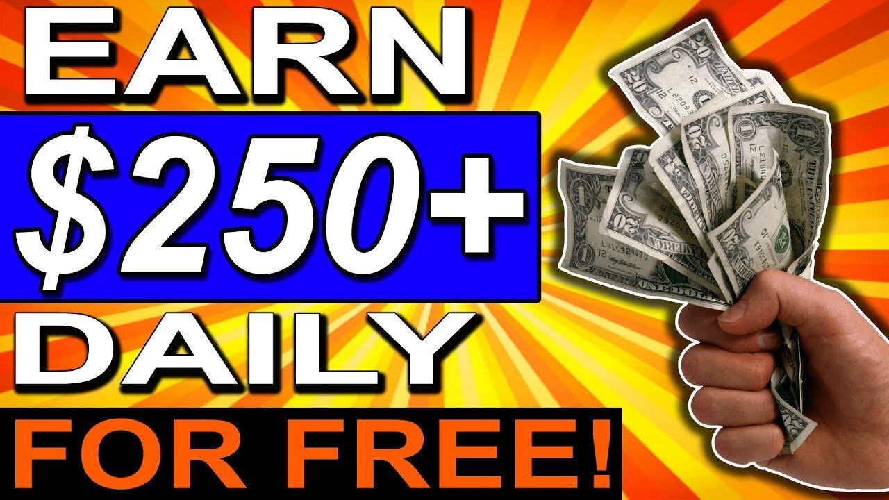 Earn $250 Per Day Watching Videos I Free Make Money Online