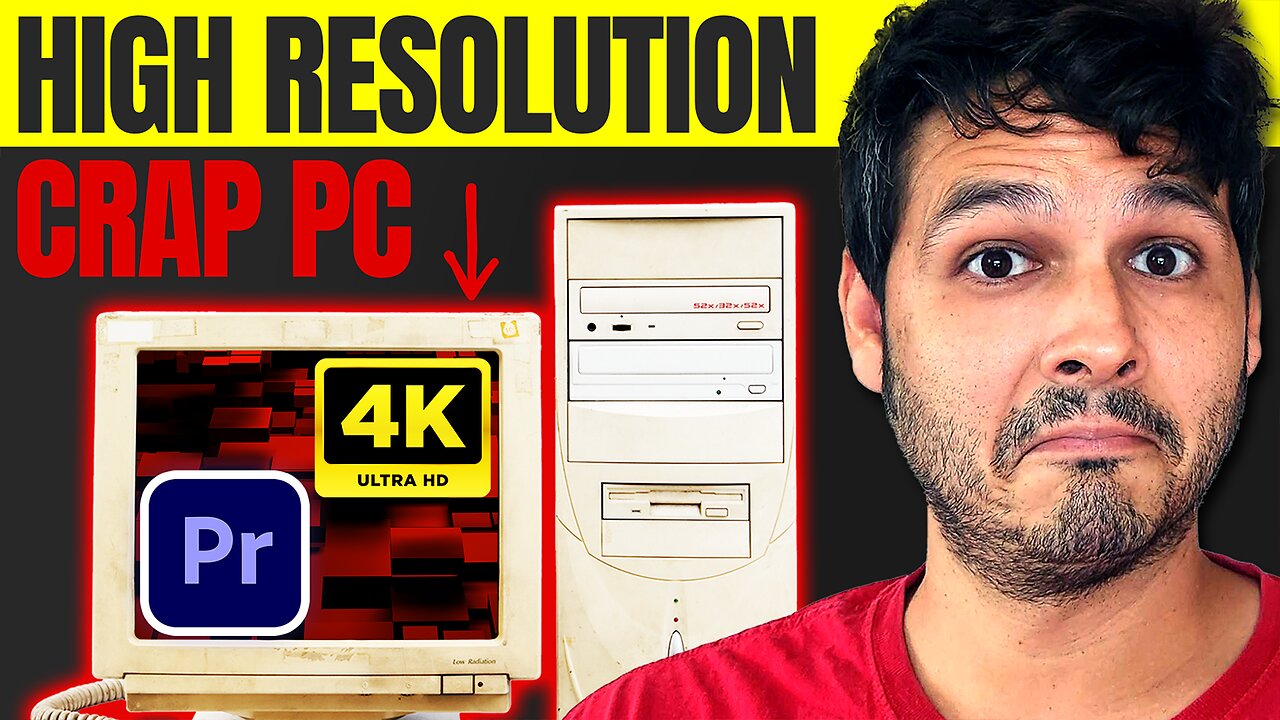 🎥Premiere Pro Proxy Editing Workflow - Edit Even 4K Footage With A Crap PC