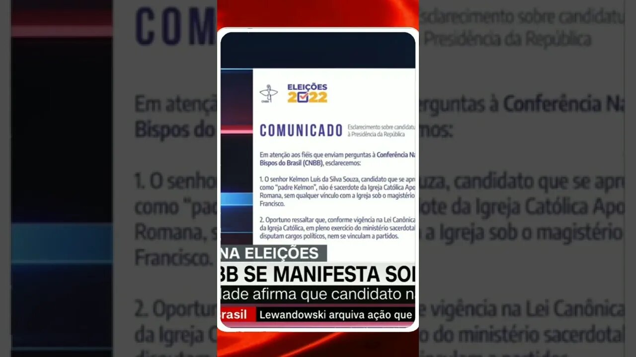 Nem o padre do Bolsonaro e verdadeiro, entenda a polemica do padre fake @SHORTS CNN