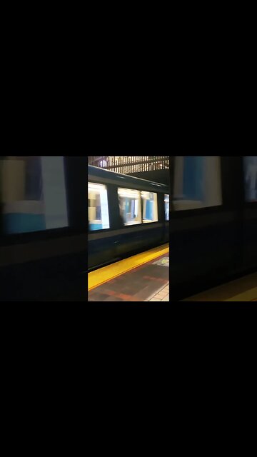 Fantastic Metro exit #train #montreal #viralvideo #montrealtourism