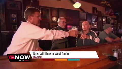 Dry, no more: West Racine now serving spirits