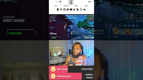 Rock Mercury plays Fortnite, live with Rockers and Mercurians on TikTok