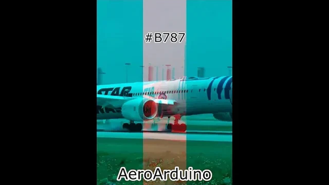 Crazy #B787 StarWars #Landing 3D #Aviation #Flying #AeroArduino