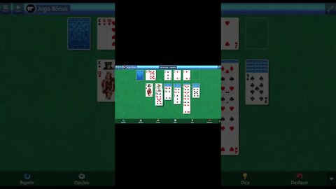 Microsoft Solitaire Collection Klondike EASY Level # 162 BONUS GAME #shorts