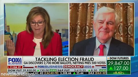 Newt Gingrich on Fox Business Network's Mornings with Maria | Nov 18 2020