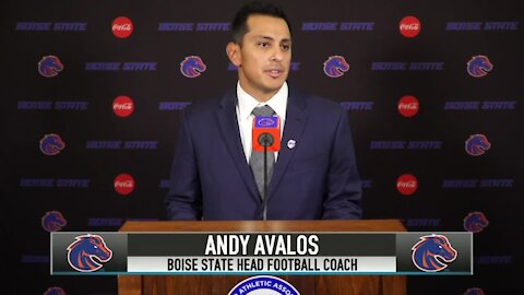 He's back! Andy Avalos introduced as Boise State's 11th coach