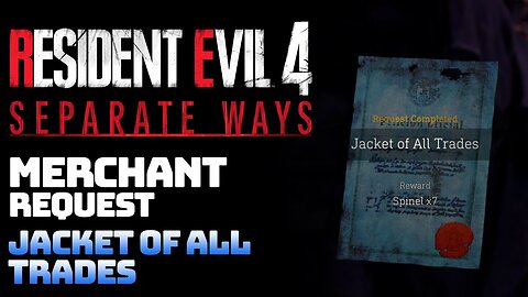 RESIDENT EVIL 4 REMAKE: SEPARATE WAYS DLC | JACKET OF ALL TRADES