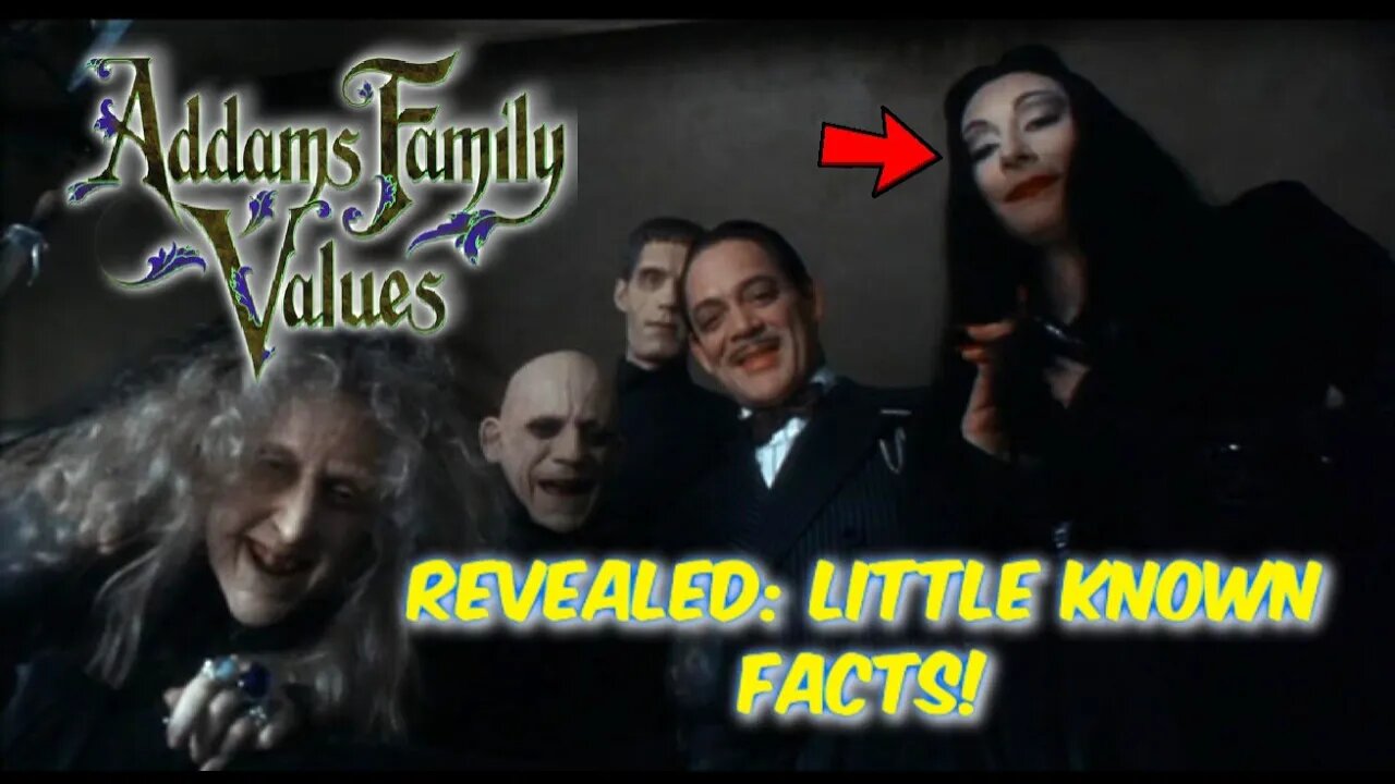 "Addams Family VALUES": Little Known Facts YOU NEVER Knew about Revealed!!