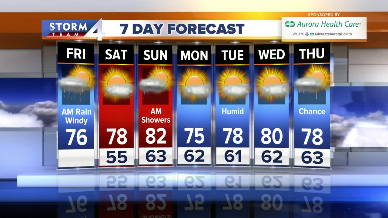 Elissia Wilson's Daybreak Storm Team 4cast for Sept. 13, 2019