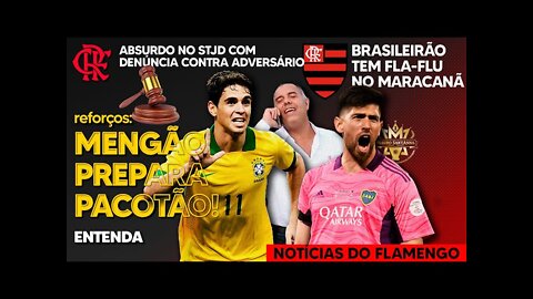 REFORÇOS: FLAMENGO PREPARA PACOTÃO! ROSSI E OSCAR! ABSURDO NO STJD! FLAFLU PELO BRASILEIRÃO E+