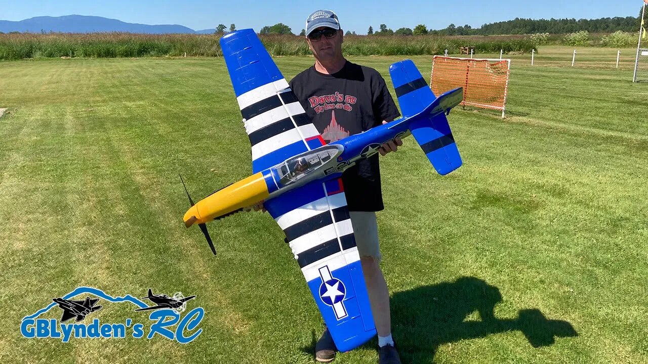 Roy's E flite P 51 Mustang 1 5M RC Warbird With AS3X