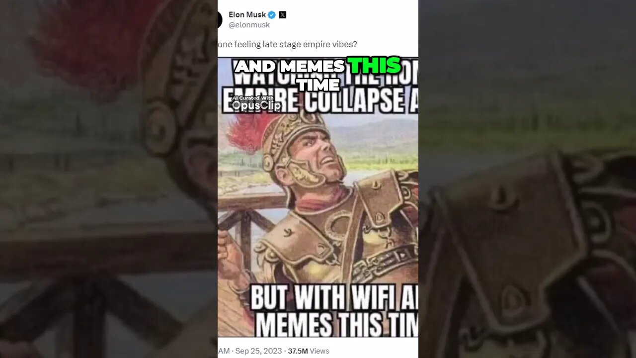 The Modern Day Fall of Empires History Repeats with WiFi and Memes